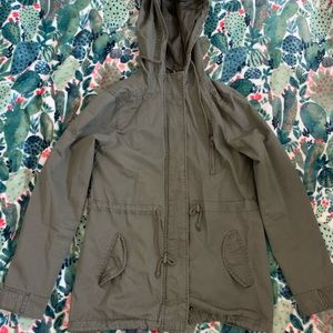 Olive green jacket